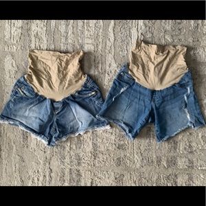 Maternity shorts
